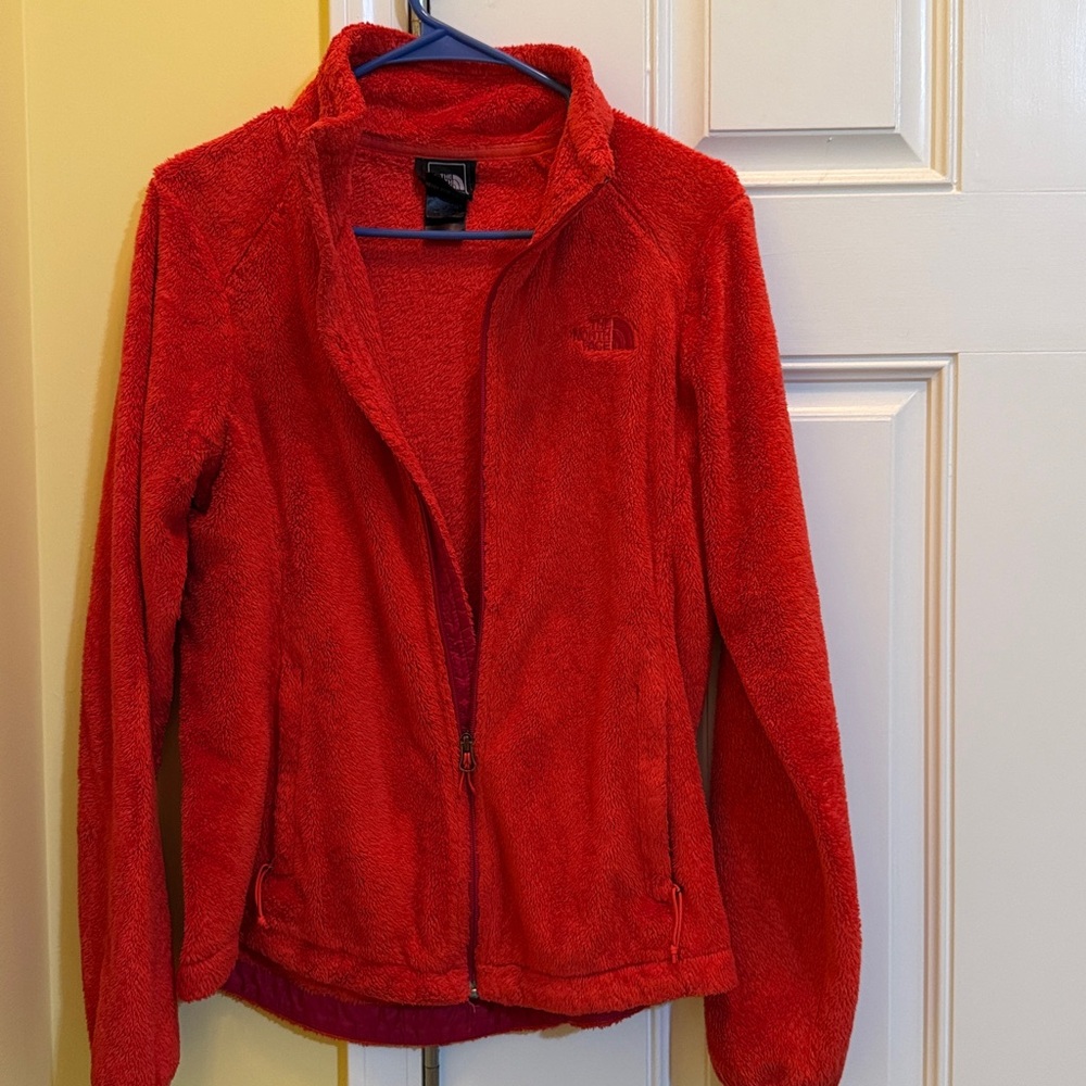 The North Face Vibrant Red Fleece Jacket